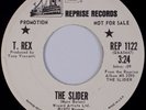 T. REX: The Slider / Rock On USA Reprise REP 1122 DJ Promo Psych Marc Bolan 45