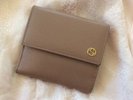 Pink Gucci Wallet,leather,gold Label. Nearly New.$579 Authentic