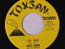 ROCKY BROWN: I Wish I Knew / I'm Mad 45 (Sweet Soul Ballad with a Funk flip, sl