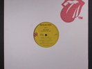 ROLLING STONES: Hot Stuff / Crazy Mama 12 (dj, blue w/ black swirls vinyl, rubb