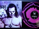 DANZIG SKELETONS Signed LP PURPLE BLACK SWIRL VINYL Ltd Ed OOP