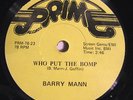 WHO PUT THE BOMP B.Mann WESTERN MOVIES Olympics 78rpm PRIME Jukebox Record NOS