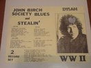 BOB DYLAN vinyl (STILL SEALED) original 2 LP set VERY RARE  stealin & john birch