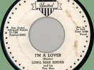 LONG MAN BINDER I'm a Lover / The Long Man 45rpm United 1956 gritty R&B