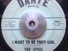 RARE TEXAS DOO WOP 45 The Epics I Want to be Your Girl/So Many Times (Dante) MP3