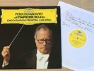 TSCHAIKOWSKY Symphony No.4 KARL BOHM 1stPress DGG w/AUTOGRAPH MINT
