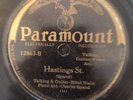 Paramount 12863 BLIND BLAKE & CHARLIE SPAND Hastings Street 78 rpm 1930 E+ Blues