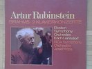 B814 SEALED RUBINSTEIN BRAHMS PIANO CONCERTOS 1 & 2 LEINSDORF KRIPS 2 x LP RCA