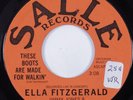 R&B Jazz Popcorn Soul 45 ELLA FITZGERALD These Boots Are Made For.....SALLE HEAR