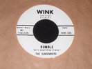 The Sundowners 45 WINK 1009 Rumble (Link Wray cover) 1961 NYC M-