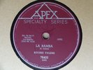 1958 Rock ‘n’ Roll 78 rpm RICHIE VALENS La Bamba / Donna  APEX 76402 Canada
