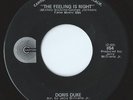 Doris Duke-The Feeling Is Right / He's Gone 7