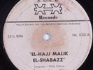 Jazz 45 PHILIP COHRAN El-Hajj Malik El-Shabazz ZULU HEAR