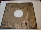 PARAMOUNT 78 RPM RECORD SLEEVE - NEW YORK RECORDING LABORATORIES