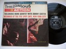 ULTRASONIC CLEAN - THELONIOUS MONK IN ACTION RIVERSIDE STEREO LP VG to VG+