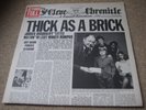 Jethro Tull Thick As A Brick UK 1st Press Label Mentions Island Records LP