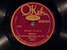 78 RPM --  Louis Armstrong and His Hot Five / Seven, Okeh 8519, EE- / E-  Jazz