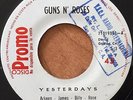 GUNS N ROSES - Yesterdays - RARE COSTA RICA RADIO PROMO 45