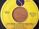 RAMONES - Do You Remember Rock N Roll Radio / Lets Go RARE MEXICO RADIO PROMO 45