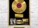 Linkin Park - Hybrid Theory Gold Disc Vinyl Frame Presentation Rare Custom