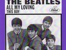The Beatles Canada Capitol 72144 All My Loving / This Boy Fantasy Picture Sleeve