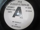 BO DIDDLEY PROMO 45 RPM EX  early 60's Detour/Bo Diddley