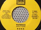 Northern/ 70s Soul 45 Rokk-Patience-Tollie Reissue