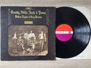 Crosby Stills Nash & Young: Deja Vu   UK 1st Press   Vinyl LP   Plum Label A1/B1