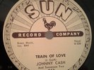 Johnny Cash , Train of Love - There You Go, Sun Label # 258, E / E+ ( 78 rpm )