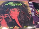 POISON OPEN UP AND SAY AHH  LP BANNED TONGUE COVER INNER SLEEVE