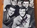 Jet Harris Signed Rare B/W Original Postcard The Shadows Early 1960's