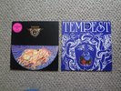 TEMPEST Self Title WB-2682 WL & LIVING IN FEAR Bronze 9627 UK 73-4 Mint- (2) LPs