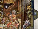 IRON MAIDEN somewhere in time (original uk & lyric inner) LP EX+/EX EMC 3512
