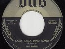 EDSELS - Dub 2843 (gold top;  Ark.) - Lama Rama Ding Dong - VG+ DOO-WOP 45 (1st)