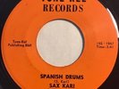 * SAX KARI Spanish Drums/Siesta WILD LATIN TITTYSHAKER POPCORN Tune-Kel 45 HEAR