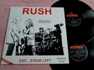 Rush Exit...Stage Left- LP Mexico  Promo Radio Station Unique Polygram