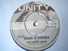 UK UNITY UN 528-THE HIPPY BOYS-DREAMS TO REMEMBER/PEACE MAKER-NR EX