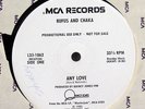 RUFUS & CHAKA KHAN-ANY LOVE - WLP ON MCA PROMO DISCO FUNK 12