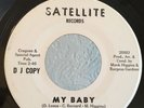 Northern Sweet Soul PROMO 45 Chuck Bernard My Baby on Satellite HEAR