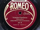 JEWISH INTEREST: EDDIE MILLER’S DANCE ORCH - ‘YIDDISHA CHARLESTON’ ORIOLE 78