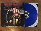 Zeke Til The Livin End Blue LP Only 300 Dwarves Kbd Punk Murder City Devils Nofx