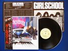 GIRLSCHOOL ?JAPAN 1ST PRESS? LP Hit And Run VIP-6779 Motorhead OBI INSERT NM/EX