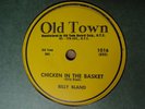 1955 R&B 78 rpm BILLY BLAND Chicken in the Basket / The Fat Man OLD TOWN 1016 EX