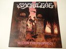 1987 SACRILEGE WITHIN THE PROPHECY LP METAL BLADE RECORDS #72229-1