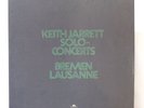KEITH JARRETT SOLO-CONCERTS BREMEN LAUSANNE 3 LP BOX SET W/BOOKLET - ECM 3-1035