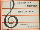 Christian Harmony Album No.1 John H. Deason Rare Gospel Prestige Sacred Harp