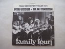 Family Four - Vita Vidder - Eurovision  1971