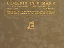 EMANUEL FEUERMANN -CELLO- SYMPH.ORCH. & M.SARGENT   Haydn: Concerto D Major A317