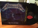 METALLICA: Ride the Lightning, Elektra Records, USA, Early, OOP LP