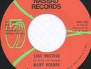 MARY HOLMES: Soul Brother / After I Shed A Tear 45 Hear  Funk